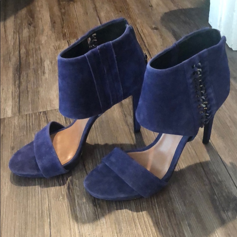 Vince Camuto blue high heels
